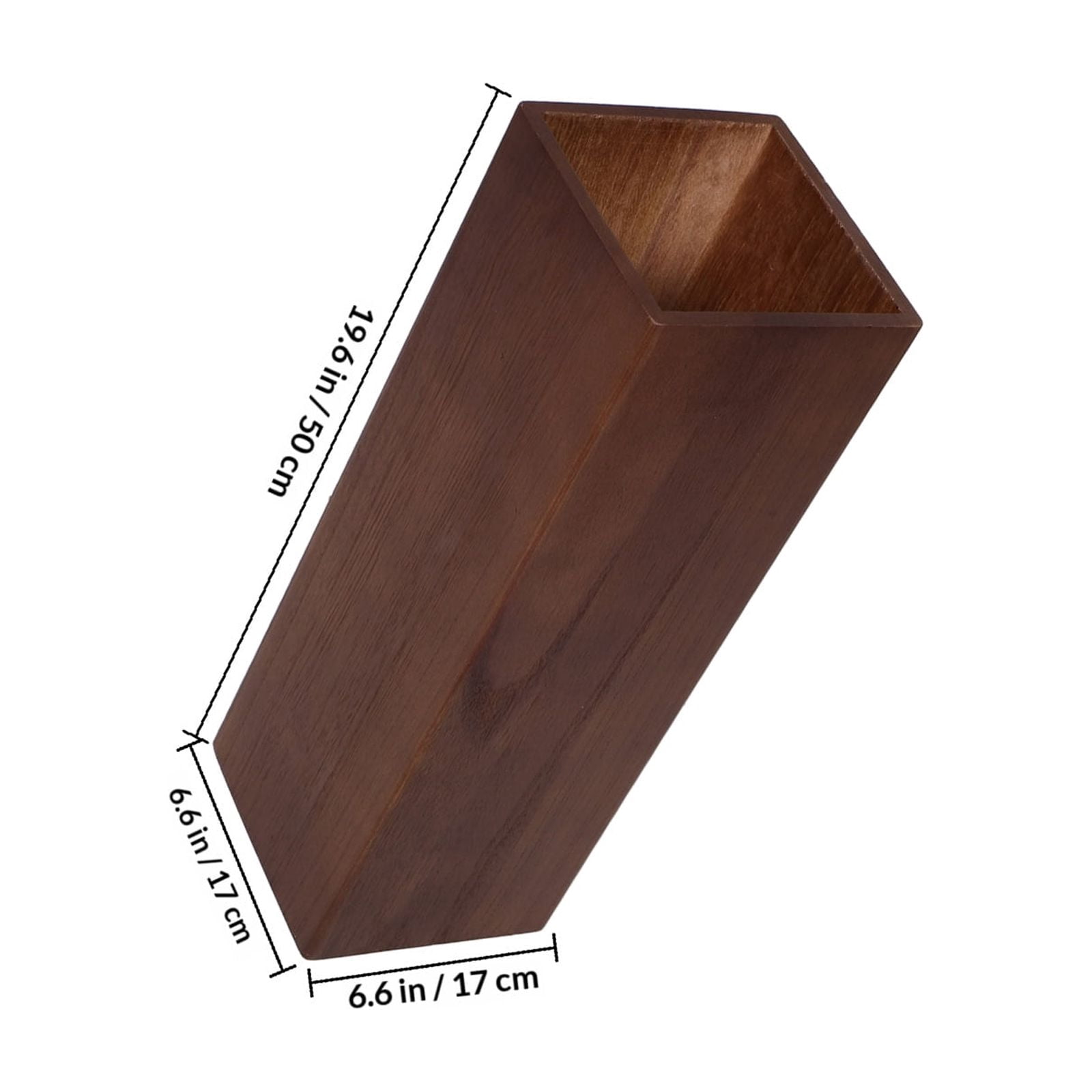 DEEPCRAFF Vintage Wooden Umbrella Stand Organizer for Entryway, Hallway, and Home Storage Rack, Wood Umbrella Holder