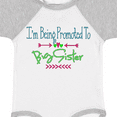 thumbnail image 4 of Inktastic I'm Being Promoted to Big Sister Girls Baby Bodysuit, 4 of 5