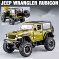 thumbnail image 1 of 1:20 Jeeps Wrangler Rubicon Alloy Car Model Diecast & Toy Metal Refit Off-road Vehicles Car Model Simulation Childrens Toys Gift, 1 of 6