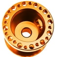 thumbnail image 2 of DNA Motoring HUB-ALU-OT48-OR Aluminum Steering Wheel 6 -Hole Hub Adaptor Kit (Orange) - 1992 to 2003 Camry / Corolla / 4Runner / MR2 / Scion tC xB 00 01 02, 2 of 4