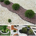 thumbnail image 5 of Garden Edging, 50ft No-Dig Landscape edging with 75 spikes for lawn, 2 Inch Tall for Landscaping, Flower Gardens, and Lawn(Black, 50FT), 5 of 7