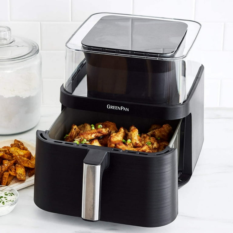 GreenPan Bistro XL 7-Quart 360° Clear View Air Fryer GreenPan Bistro XL 7-Quart 360° Clear View Air Fryer
