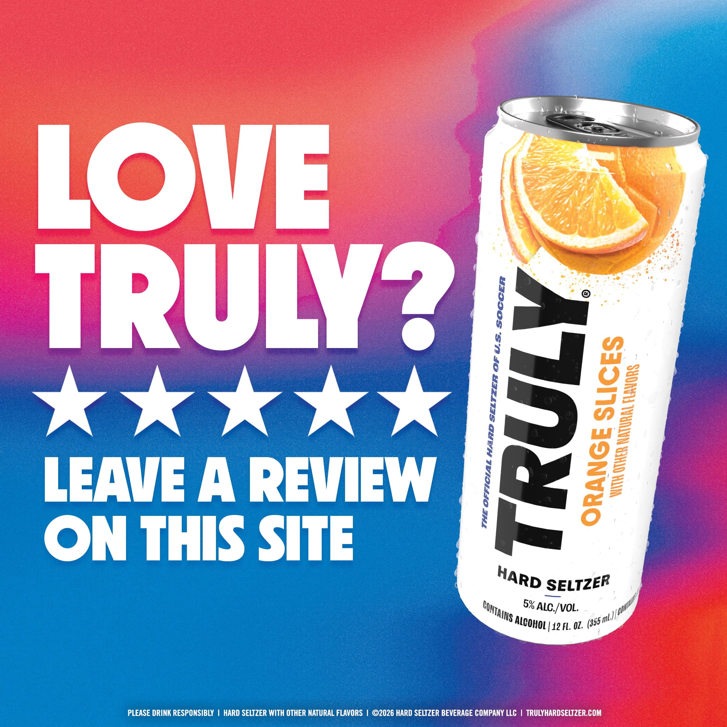 Truly Hard Seltzer Party Pack Variety, 24 Pack, 12 fl oz Cans, 5% ABV