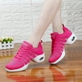 thumbnail image 2 of Women's Athletic Sneakers - Sports Jazz Shoes for Dance Training and Fitness with Air Cushion Design, 2 of 9