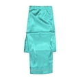 thumbnail image 5 of WOYY Family Matching Pajamas Set Imitation Silk Long Sleeved Tops Pants Nightwear Pj's Set, 5 of 8