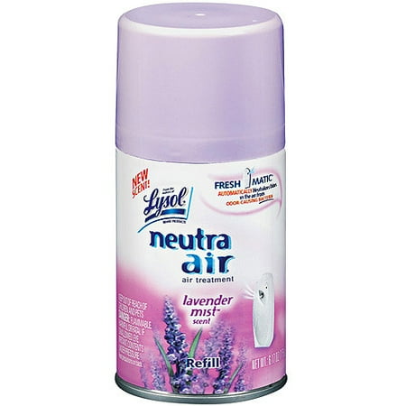 Air Wick Lysol Lavender Mist Neutra Air Freshener Spray Refill, 6.17 Oz.