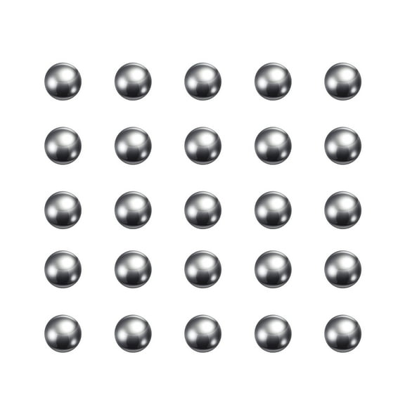 Uxcell Precision Balls 3/16" Diameter G25 Chrome Steel Ball for Bearings, Silver 180 Pack
