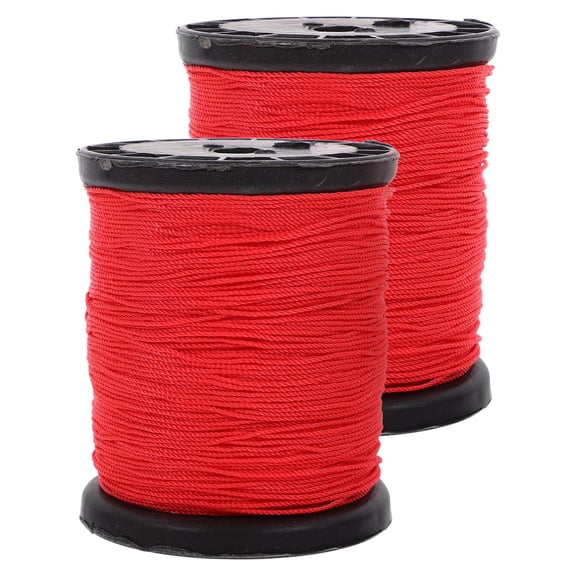 BESTOYARD Durable Red Nylon Twine for Construction Masonry Gardening and DIY Projects
