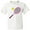 AA-White, variant on Inktastic Pink Tennis Racket and Ball Youth T-Shirt