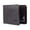 Black, variant on Men's Leather L-Shape Slim Wallet, Holds Up to 30 Cards, Brown