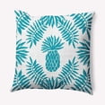 thumbnail image 1 of Simply Daisy 16 in x 16 in Tropical Blue Polyester Throw Pillow, 1 of 2