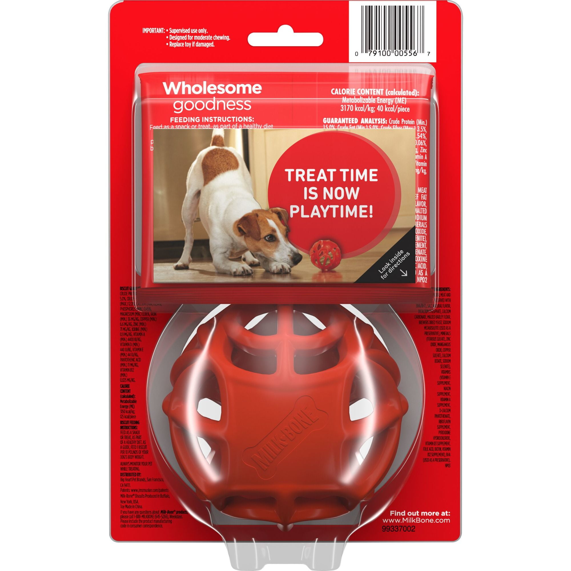 Interactive Dog Teeth Treat Ball – Dog Approved