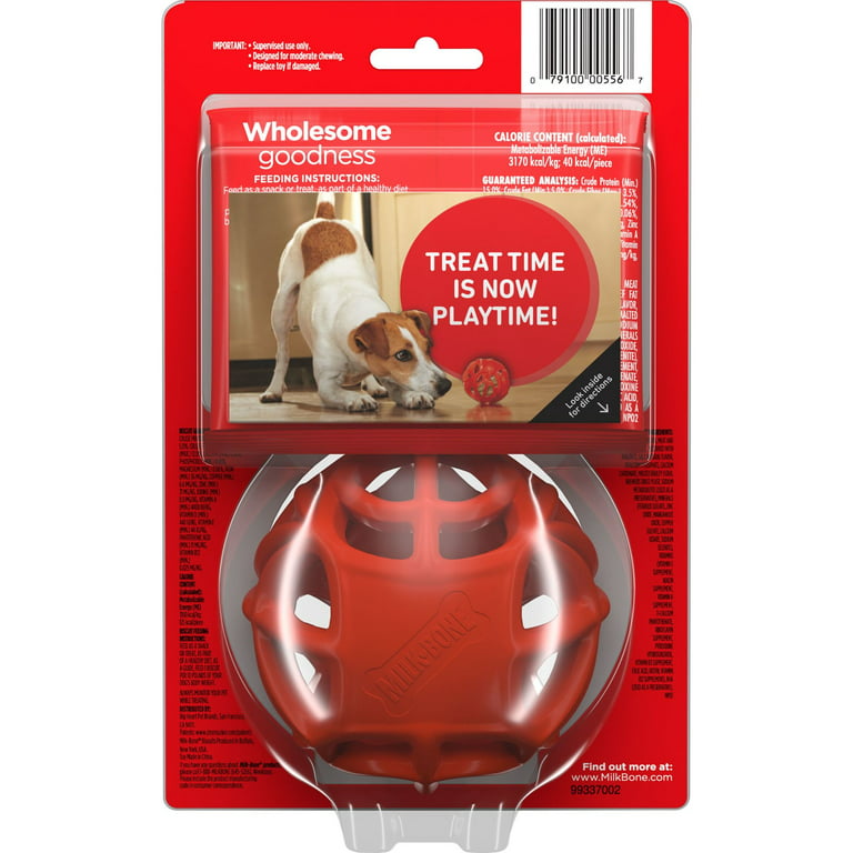 Milk-Bone Treat Tumbler, Interactive Dog Toy for Small Dogs