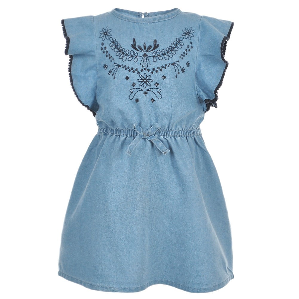 blue jean dress walmart