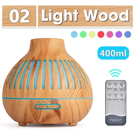 

Diffuser Xiomi Air Humidifier with LED Light Home Room Ultrasonic Cool Mist Aroma Essential Oil Diffuser