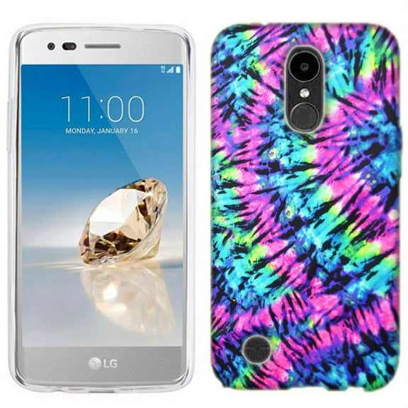 MUNDAZE LG Aristo 2 Plus Skin Case Cover Hippie Tie Dye