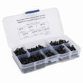 thumbnail image 3 of Self Tapping Screws Fasteners Bolts 480Pcs M3 Cross Drive Pan Head Carbon Steel Black Plating with Neat Thread for Easy Installation, 3 of 7