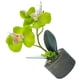 thumbnail image 5 of Orquídea artificial Flor y maceta Simulación Flor en maceta Mesa de oficina en casa Decoración floral falsa, JH1735, Verde Methold HA7712-03B, 5 of 6