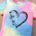 thumbnail image 4 of TAmten 1T 2T 3T 4T 5T 6T Toddler Baby Girl Summer Clothes Set Short Sleeve T-shirt Tops Pants Little Kids School Wear Outfits 2Pcs(Sky Blue,3-4 Years), 4 of 6