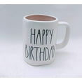 thumbnail image 2 of Rae Dunn by Magenta HAPPY BIRTHDAY Ceramic LL Coffee Mug Pink Interior, 2 of 4