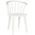 thumbnail image 4 of SAFAVIEH Blanchard Mid-Century Curved Spindle Side Chair, White, 4 of 10
