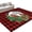 Red, variant on 3.3ft Round Rug Christmas Cardinal Birds Area Rugs for Living Room Bedroom Washable Non Slip Circle Rug Xmas Holly Leaves Branch Red berries Indoor Floor Carpet for Kitchen Entryway Dining Room