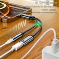 thumbnail image 2 of Yammee Type C to 3.5mm Auditory Adapter Cable and with PD100W Charging Splitter Cord for Phones and Laptops Enhances Sound, 2 of 9