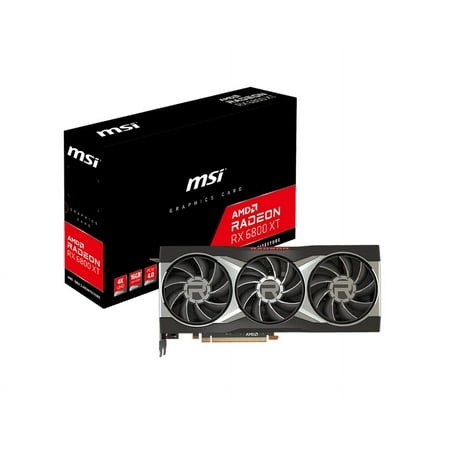 MSI Radeon R6800GXT16 RX 6800 XT 16G Graphic Card