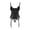 Black, variant on Fesfesfes Women Body Shaper Bodysuit Corset Court Shapewear Halter Pantyhose Underwear Corset Under $10