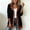 Black, variant on IUYRTFE Women Long Sleeve Patchwork Cardigan Jacket Button Down Casual Outerwear with Contrast Trim