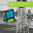 thumbnail image 5 of TruTemp Digital Dual Probe Programmable Meat Thermometer for Grilling, Smoking, & Cooking, Green, 5 of 10
