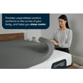 Serta Carbon Dream 3in Memory Foam Mattress Topper, Queen