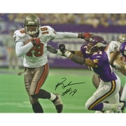Keyshawn Johnson Tampa Bay Buccaneers Autographed 16" x 20" Running Photograph - Fanatics Authentic Certified