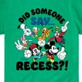 thumbnail image 3 of Mickey & Friends - Did Someone Say Recess - Youth Short Sleeve Graphic T-Shirt, 3 of 5