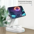 thumbnail image 6 of XGFHYJEH Charging Station, Wireless Charging Station, Charging Station for Multiple Devices, Wireless Charging, 15W 3 in 1 Charging Station, Wireless Charge, for Android, Iphone, Apple, Samsung, Ipad, 6 of 7