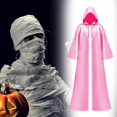 thumbnail image 1 of Disfraz de capa con capucha de Halloween de longitud completa Cape traza de capa de capucha larga para la fiesta de disfraces del carnaval, 1 of 10