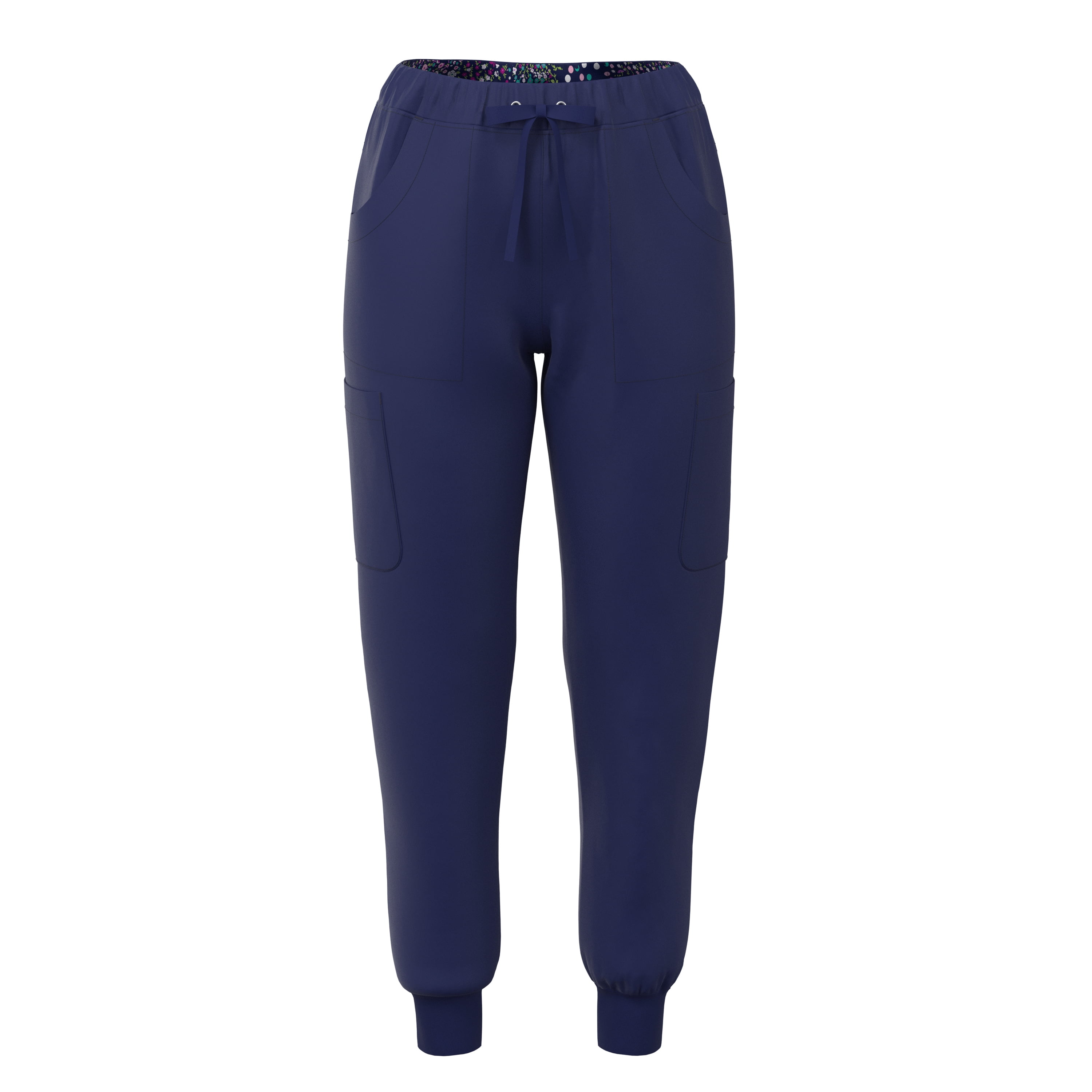 Custom Inked Jogger No Rib, Separate Cuff and Waistband - Lycra