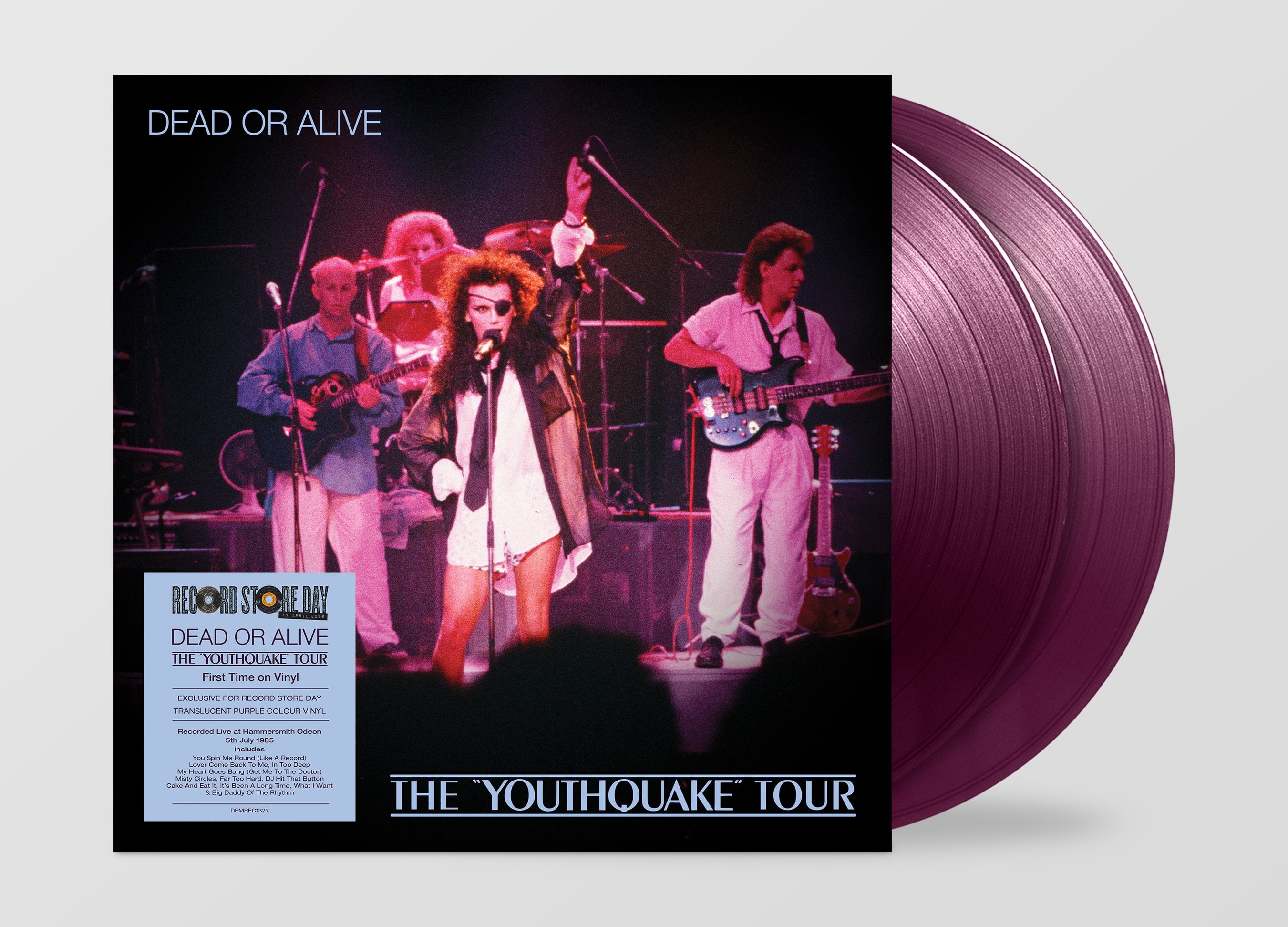 Dead or Alive - Youthquake Tour - Limited RSD 2026 Translucent Purple Colored Vinyl - Music & Performance