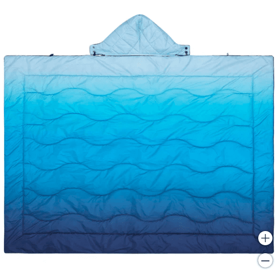Below Zero Wearable Blanket Blue