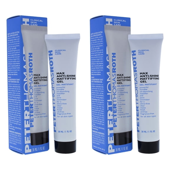 Peter Thomas Roth Max Anti-Shine Mattifying Gel - Pack of 2, Gel 1 oz