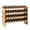 4T-36 bottles, variant on M optimized 36 Bottle Stackable Wine Rack, 4-Tier Solid Wood Storage, Freestanding Floor & Countertop, for Kitchen, Bar & Cabinet, Wobble-Free Design