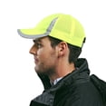 thumbnail image 4 of Gorra Reflectante Plegable Para Exteriores, Gorra Deportiva Transpirable De Malla, Gorra De Béisbol, Gorra De Construcción De Seguridad Visible Vogacara AP007768-02, 4 of 6