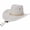 Light Ashy, variant on MEICHEN Fashion Vintage Classic Cowboy Hat for Women and Men Solid Color Western Sun Hat with Weaving Rope Unisex Retro Party Hat