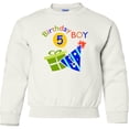 thumbnail image 2 of Inktastic Birthday Boy 5th Birthday Youth Sweatshirt, 2 of 4