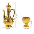 thumbnail image 2 of 1 Set of Offering Cup Buddhist Worship Cup Worship Cup Wine Kettle Offering Supplies, 2 of 3