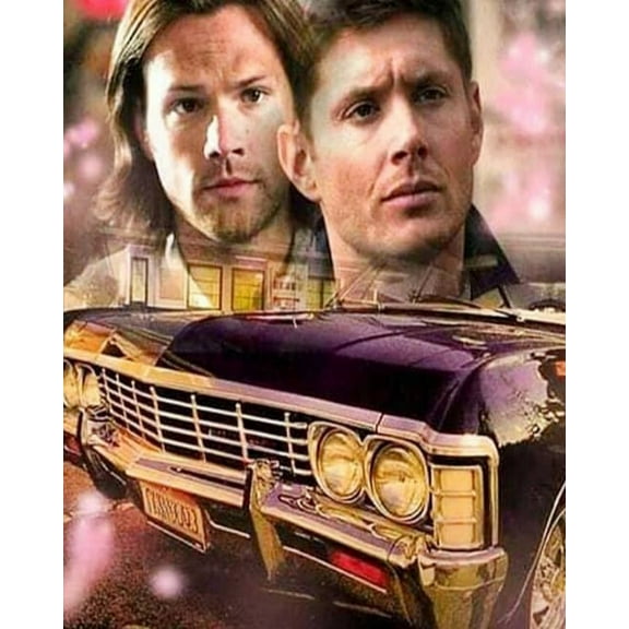 Paint by Numbers Kit for Adults -Supernatural (7) - Beginner Oil Paingting Kits Drawing DIY Acrylic Arts Craft Kit Gift for Home Decor 16X20 Inch-