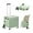 Green, variant on Collapsible Teacher Cart on Wheels:65L Storage Organizer for School&Office Supplies Foldable Utility Cart for Rolling Cart with Wheels,Storage Organizer for Home,Easter Gifts & Shopping