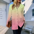 thumbnail image 4 of TTUHYWXI Cardigan Sweaters for Women Lightweight Open Front Long Sleeve Cardigan with Pocketes Fall Trendy Gradient Clothes (Yellow, S), 4 of 8