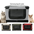 Dog Carrying Case Solid Frame Roller Shutter Foldable Storage Three