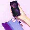 thumbnail image 4 of Blu Element Folio 2 in 1 Case Deep Purple for iPhone 16 Pro Max, 4 of 9